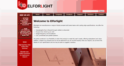 Desktop Screenshot of elforlight.com