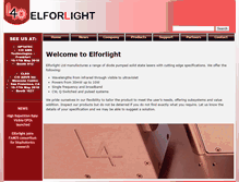 Tablet Screenshot of elforlight.com